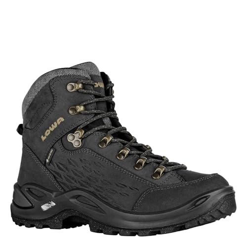 LOWA Stiefel mittel RENEGADE WARM GTX MID Ws schwarz/champagner, 39.5