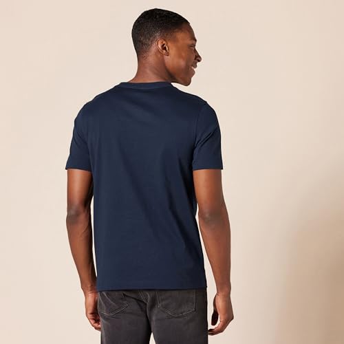 Amazon Essentials Men's Regular-Fit Short-Sleeve Cotton Henley T-Shirt, Pack of 22