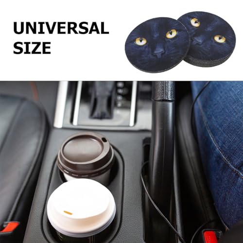 Portavasos para auto Kichvoe 5pcs con diseño animal miniatura 3