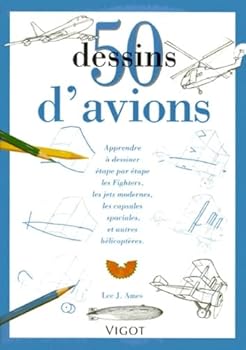Hardcover 50 dessins d'avions [French] Book