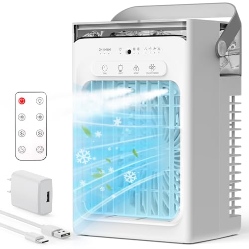 Cokque Mini Air Conditioner with Remote