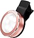 Universal Clip-On Mini LED Light Portable Pocket Spotlight for iPhone, iPad, iPod, Samsung, LG, Motorola, HTC, Nokia, Cell Phones and Tablets Camera Video Light (Gold)