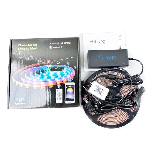 Tira de luces LED RGB impermeable de 10 m miniatura 3