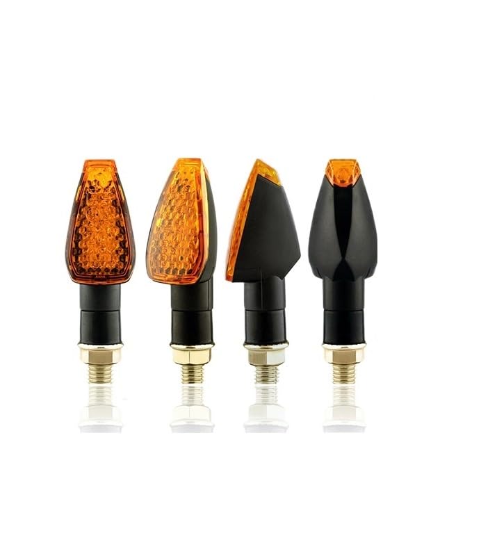 Clignotants LED pour motos CB400SF : lumière clignotante courte anti-vibration
