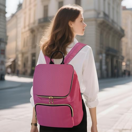 Sac à dos dégradé violet rouge aux couleurs vibrantes et design ergonomique - 6