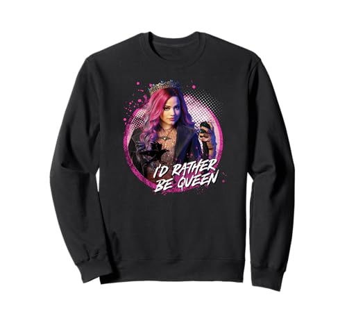 Sweatshirt Disney Descendants 3 vêtement à col rond en coton