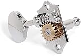 Grover V97-18NA Sta-Tite Tuners, 18:1 Gear Ratio, 3-Per-Side, Vertical, Nickel