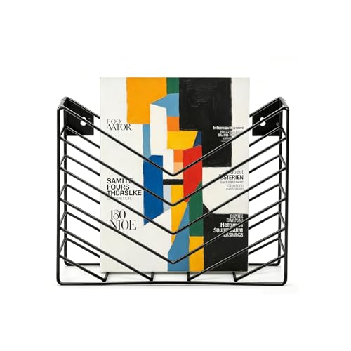 ZAYHENYOO Wall Mounted Magazine Rack Wall Mounted File Organizer