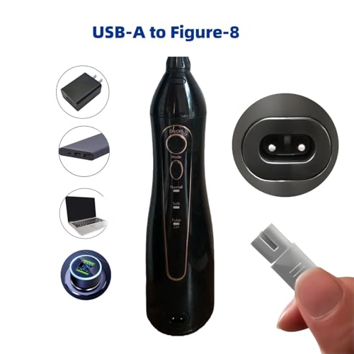 Image of Water Flosser Charger, Compatible with COSLUS, Aquasonic, Oralfree, Nicwell.Nicefeel, MOSPRO, Zerhunt, Tovendor, Hangsun, Cremax, Oral, Fairywill lrrigators (White)