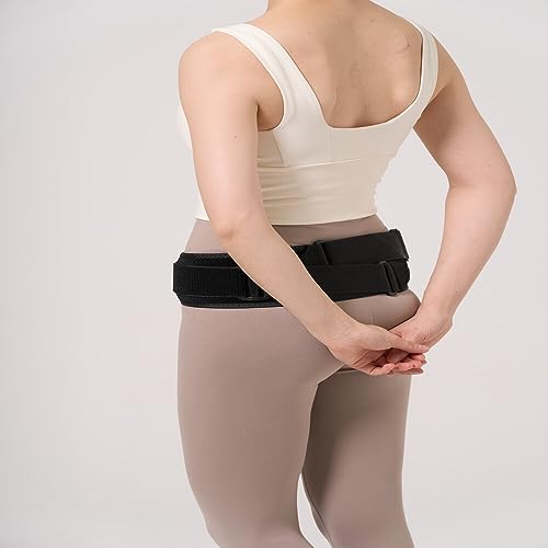 Faja pélvica lumbar ajustable de neopreno transpirable miniatura 1