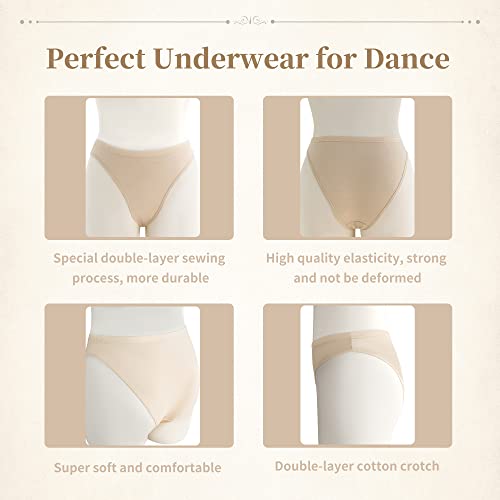 Ballet Dance Underwear Professional Girl Briefs Women Girls Cotton Gymnastics Shorts3