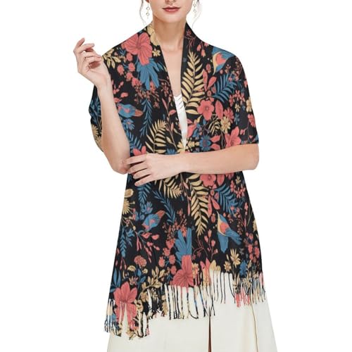 Womens Fall Winter Scarf Mothers Day Tassel Soft Warm Blanket Scarves Womens Shawl Wraps