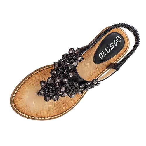 Sandales orthopédiques femme en tricot respirant à talons compensés