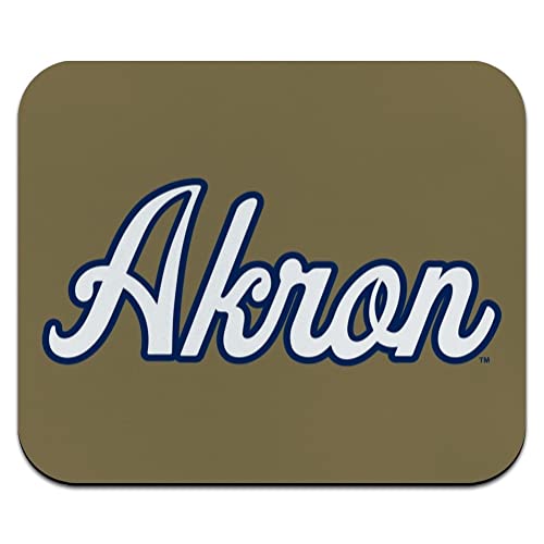 University of Akron Secondary Low Profile Thin Mouse Pad Mousepad