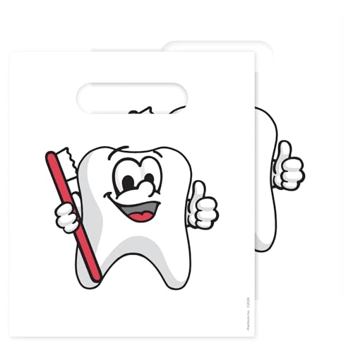 Practicon 1109638 Tootie Zahn-Patientenpflegetaschen (100 Stück)