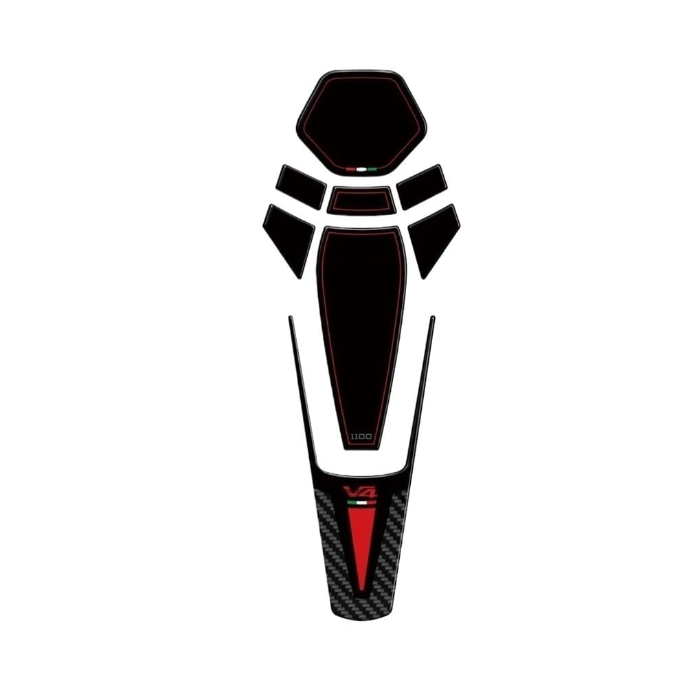 Autocollants protecteur réservoir moto Panigale V4 2025 protection arrière