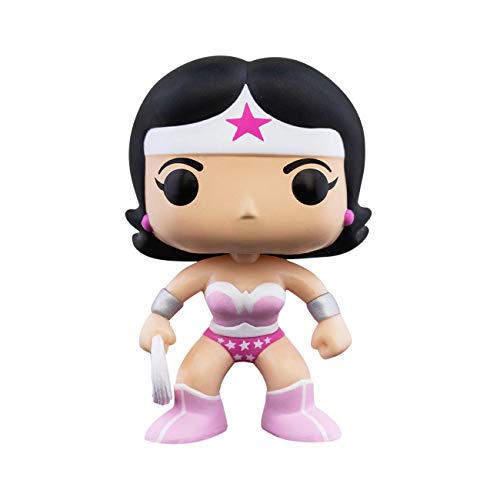 ¡Colecciona tu Funko POP! Breast Cancer Awareness Wonder Woman, Figura Vinilo 9 cm Coleccionable ¡Descúbrelo!