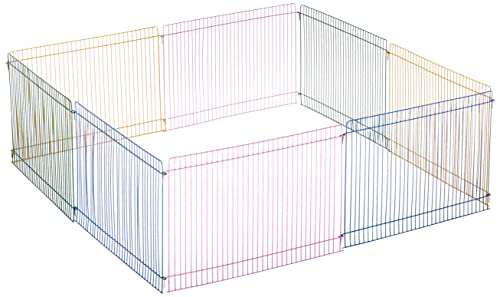Nobby Hamster Freilauf bunt 8 Gitter 34 x 23 cm, 1 Stück (1er Pack)