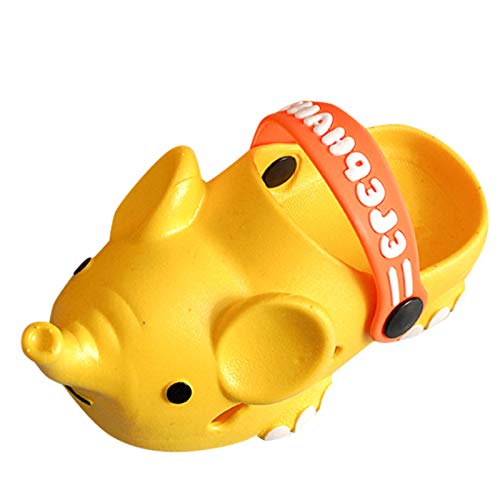 Cute Plush Non-Slip Slippers Girls Toddler Elephant Baby Cartoon Kids Boys Shoes Animal Kids Shoes Slides