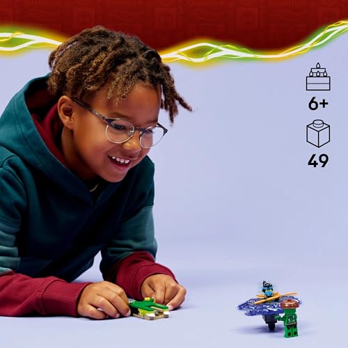 Image of LEGO NINJAGO NYA vs. Mutation Monster Spinner - Battle Toy - Playset with 2 Minifigures - 71849