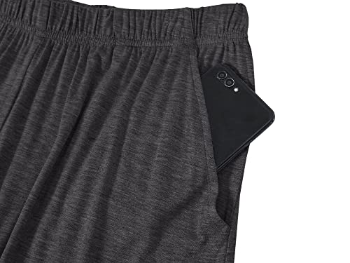 Mofiz Mens Pajamas Sleepwear Short Sleeve Lightweight Soft Top Shorts Lounge Set Soft Summer Pjs Sleep Set Dark Grey Xl #TOP4