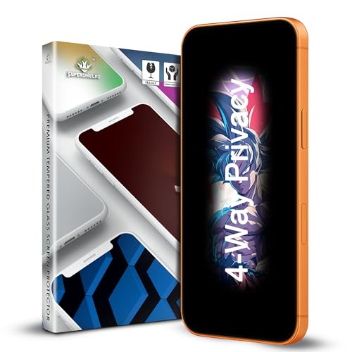 Image of Supershieldz NeoGuard True 360 Privacy Tempered Glass Screen Protector Guard for iPhone 17 Pro Max, 9H Hardness, Anti-Static, Anti-Spy, Easy Installation Kit - 1 Pack