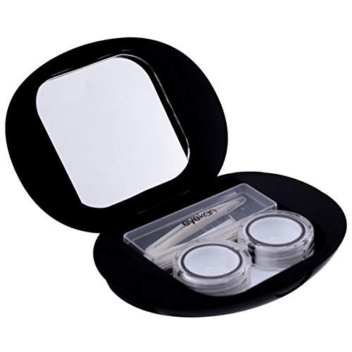 Estojo de lentes de contato, caixa de lentes de contato, kit de suporte de lente Excert, caixa espel