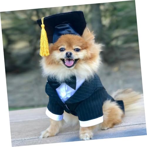 Sombrero de Graduación para Perro FRCOLOR Talla L miniatura 2
