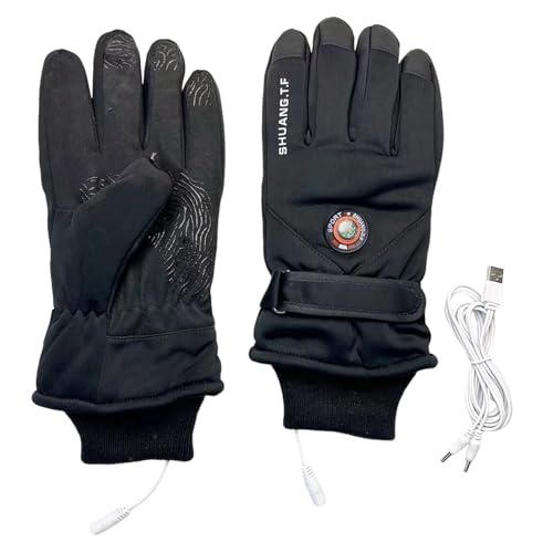 Guantes con calefacción USB que evitan manos frías en moto y bici