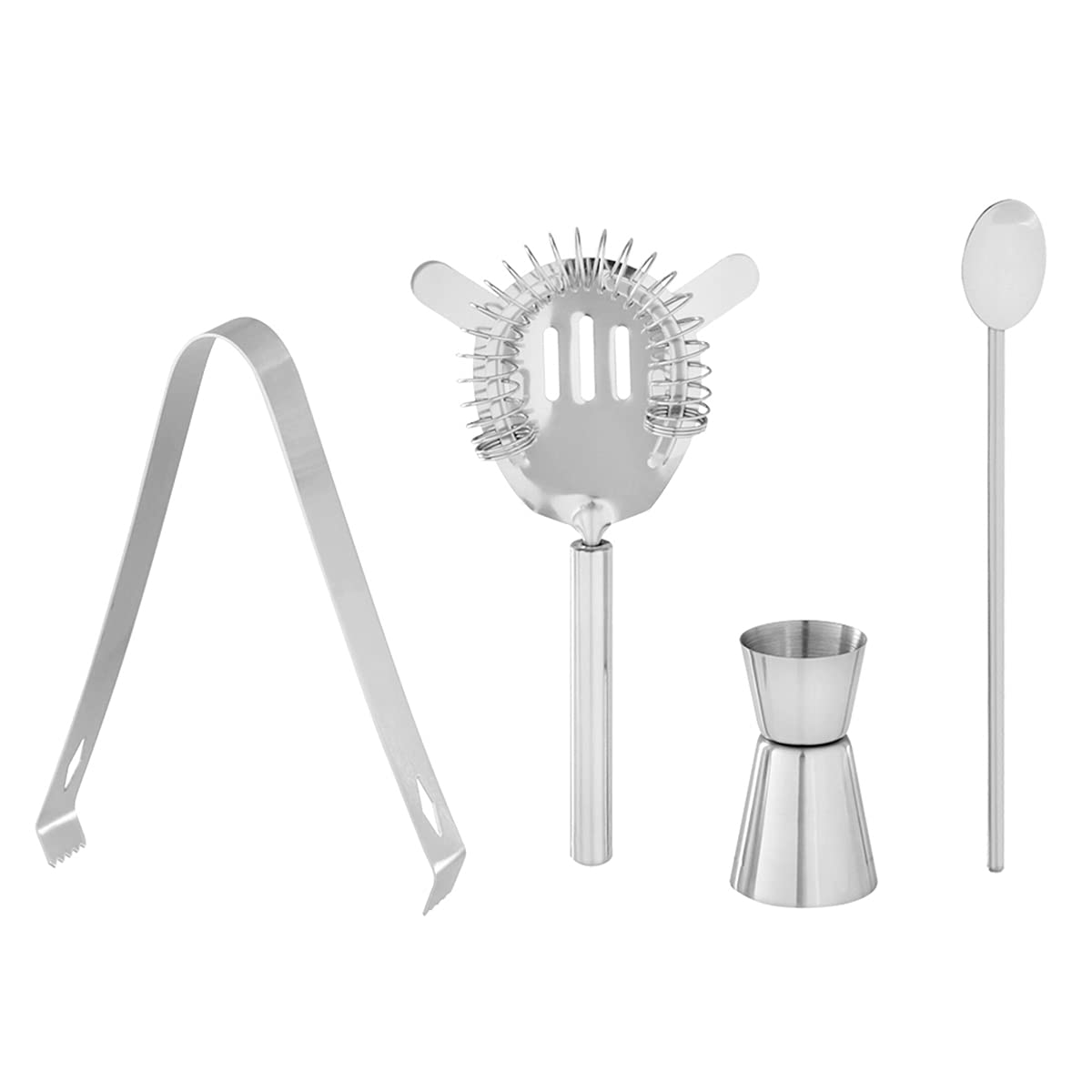Cilio, Set da Bar per Drink e Cocktail, 5 Pezzi