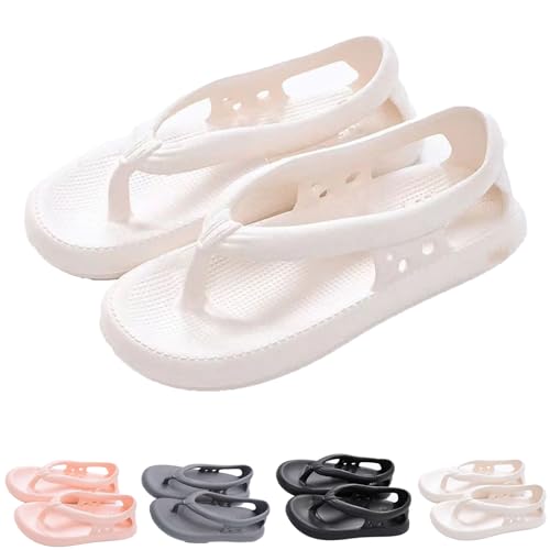 Generic Summer New Beach Non-Slip Flip Flops,Couples Non-Slip Eva Thick Sole Quick-Dry Flip Flops Slippers