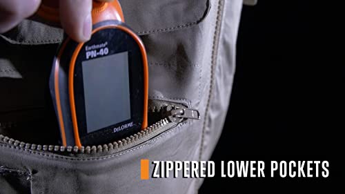 Humvee Ranger Travel Vest For Men, Women, Unisex With Hideaway Hood - Vest For Camping, Photography, Hiking, Outdoor - 100% Cotton, Khaki, Medium #TOP5