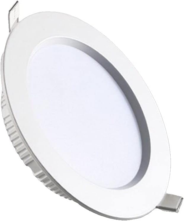 Recessed Ultra-Thin Recessed Ceiling Light 3-24W White LED Panel Light Minimalist Bedroom Living Room Downlight Three-Color Light Optional Easy Installation Home Lighting Integrated