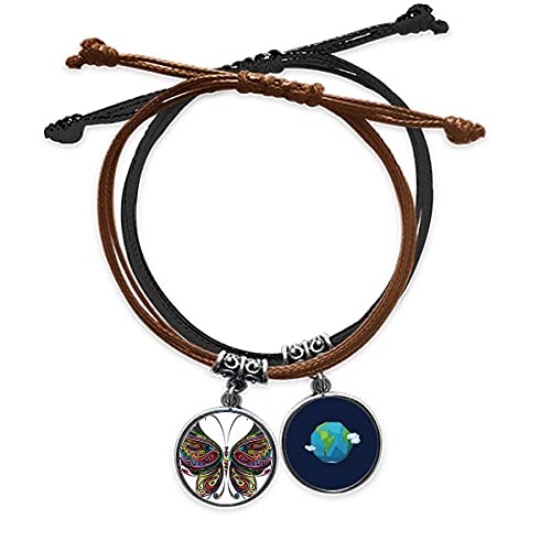 Pulsera de mariposa colorida para lucir en tus tardes de verano
