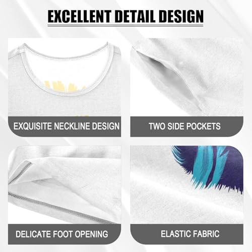 Bear Sunglass Yellow Pajama Set Short Sleeve Pajamas Shorts Sets Cotton Soft Loungewear Sleepwear 5Y4