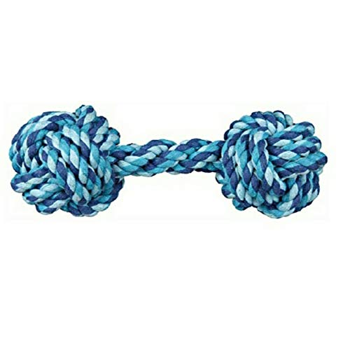 MS Pet House Dog Chew Rope Toy Dumbbell Shaped Rope Toy for Puppies and Medium Dogs (Color May Vary) (B07ZC6BGLN) Amazon Price History, Amazon Price Tracker