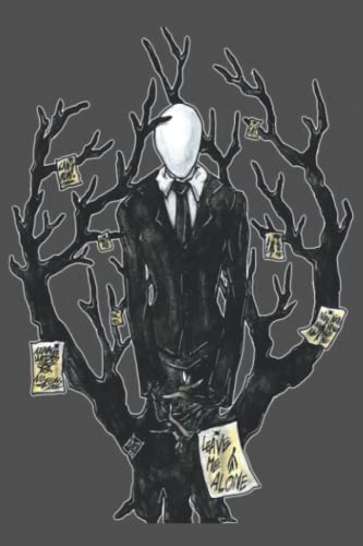 Slenderman III Notebook: Journal Notebook For Adults And Kids, Di...