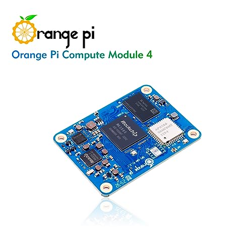 Image of Orange Pi CM4 8G64GB with Base Board RK3566 Quad Core 64 Bit Single Board Computer, 1.8 GHz Frequency Wi-Fi & Bluetooth 5.0 Integrated RKNN NPU AI Accelerator (8G64G+Base Board)