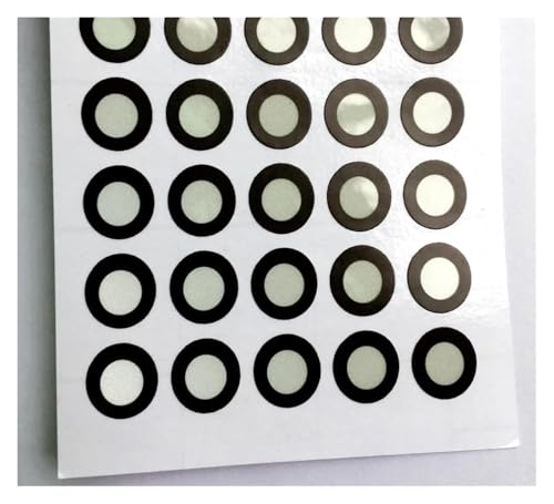 3D Scanning Marker, 3D Scanning Dots, 3D Scanner Marking Points 3D Scanning Markers/Dots/Stickers for 3D Scaning and Optical Tracking Inner 6mm Outer 10mm(Oridinary 1000)