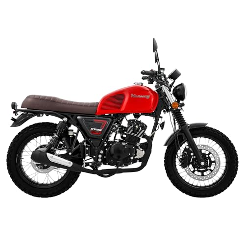Image of KeeWAY SR 125 Dual Channel Abs Motorcycles /Bike Red Booking for Ex-Showroom Price
