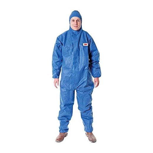 3M P4515AL - 4515 Prenda protección, azul, tipo 5/6, talla L