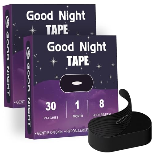 60 Pack Mouth Tape for Sleeping, Simple to Use, Convenient to Carry B1