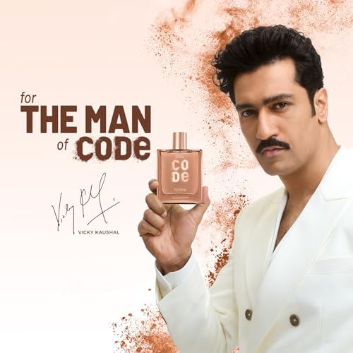 Image of WILD STONE CODE Terra Eau De Parfum For Men, 100Ml|Luxury Perfume With Long Lasting Smell For Classy, Mature And Sleek Personality|Premium Perfume For Men - Terra, Spray
