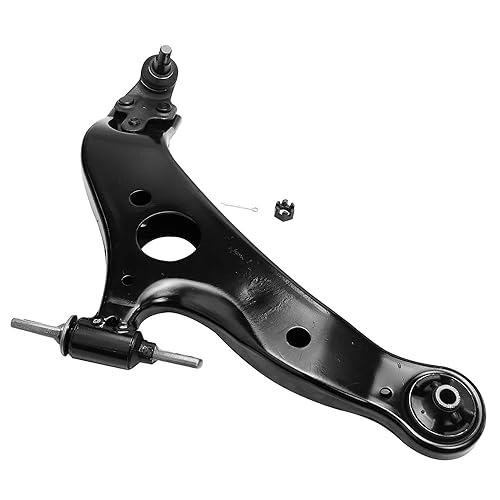 Image of Detroit Axle - Front 8pc Control Arms Kit for 2004-2010 Toyota Sienna, 2 Lower Control Arms with Ball Joints 4 Tie Rods 2 Sway Bars 2005 2006 2007 2008 2009 Replacement