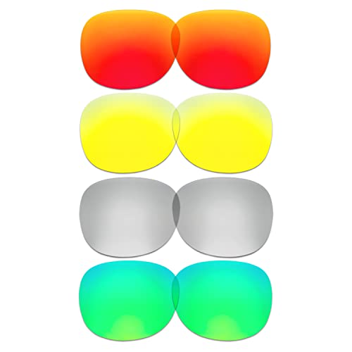 Lentilles pour Oakley Stringer anti-rayures pack de 4 couleurs
