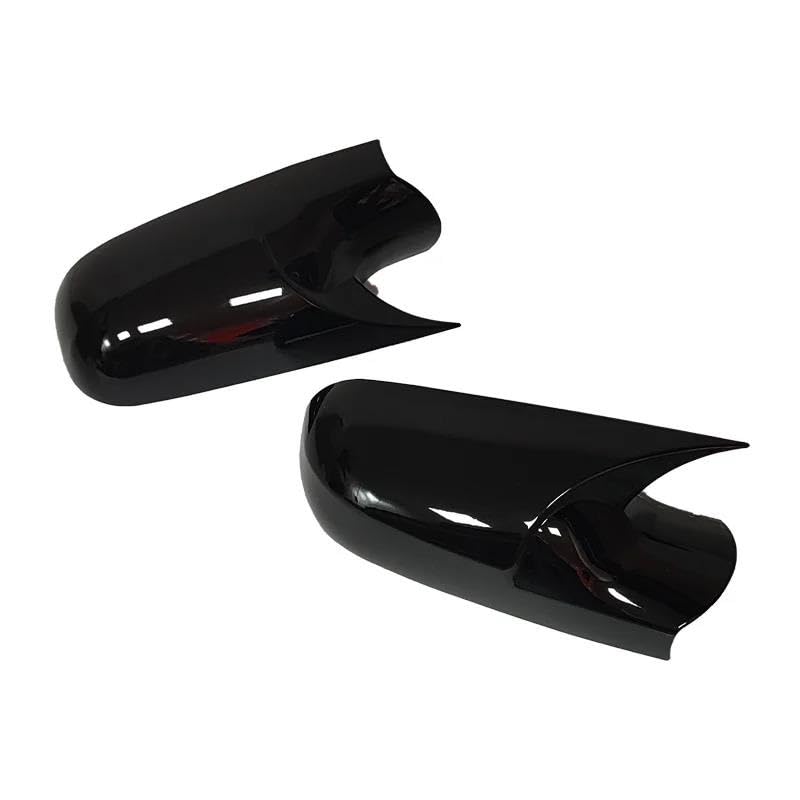 Coque rétroviseur Megane 2 noir brillant pour MK2 2002-2009