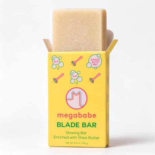 Megababe Blade Bar, Hydrating Shave Bar, Shaving Cream Replacement, 4.4 oz
