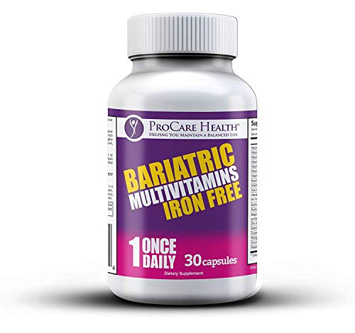 ProCare Health Bariatric MultiVitamin Iron Free- 30ct Capsule On