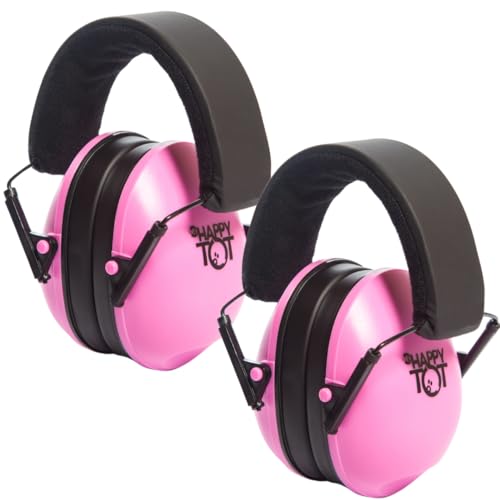 My Happy Tot Noise Cancelling Headphones for Kids, Comfortable and Adjustable Baby Ear Protection Earmuffs, Sound Blocking for Infants & Toddlers, Durable & Safe, Ideal for Study & Play, Blue