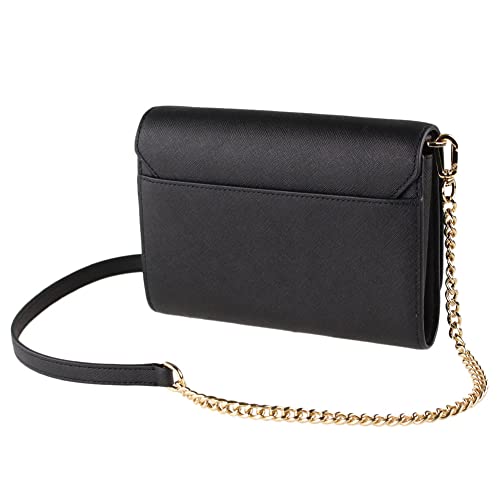 Tory Burch 82328 Black with Gold Hardware New Emerson Chain Wallet Black Leather Cross Body Bag3
